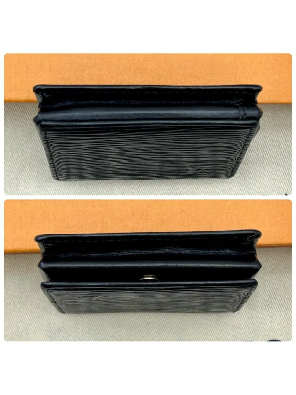 Louis Vuitton Epi Porte-Monnaie Boite Coin Case